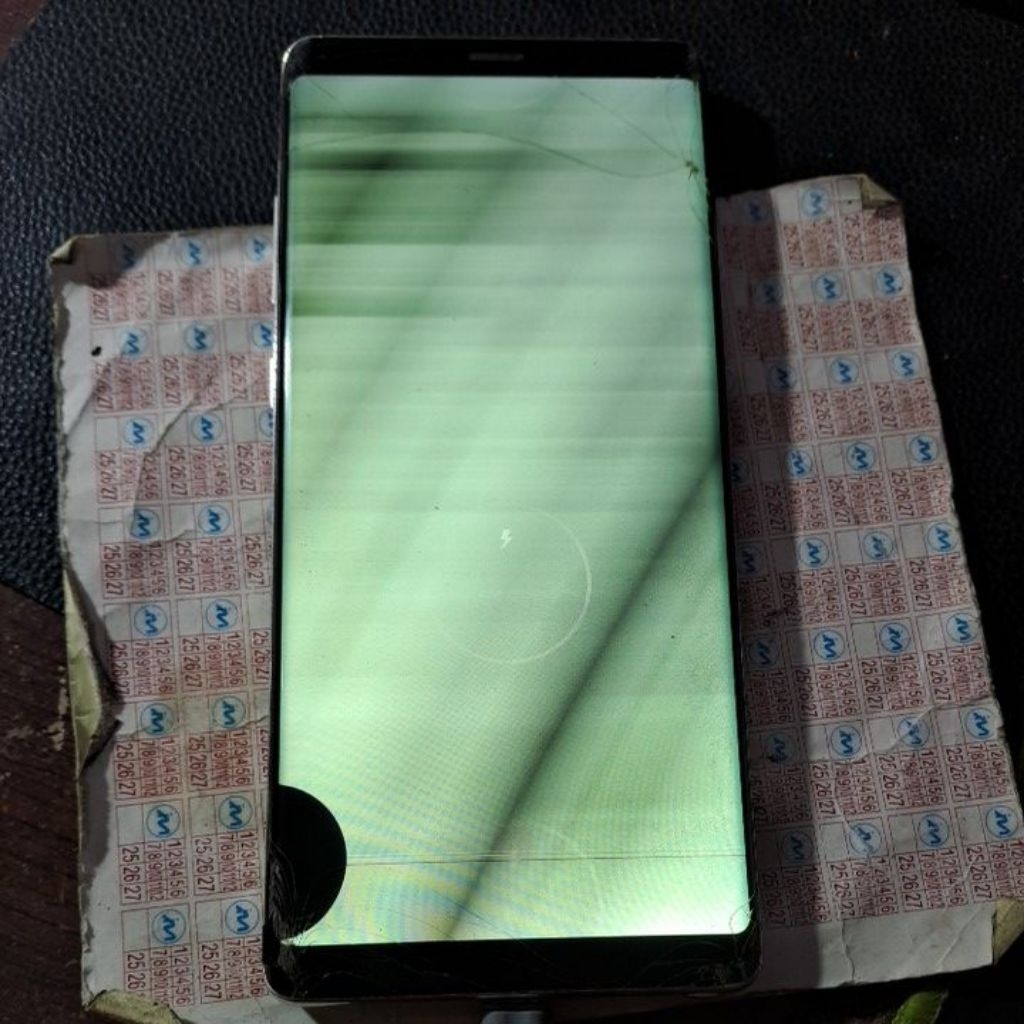 unit samsung note 8 hidup minus!