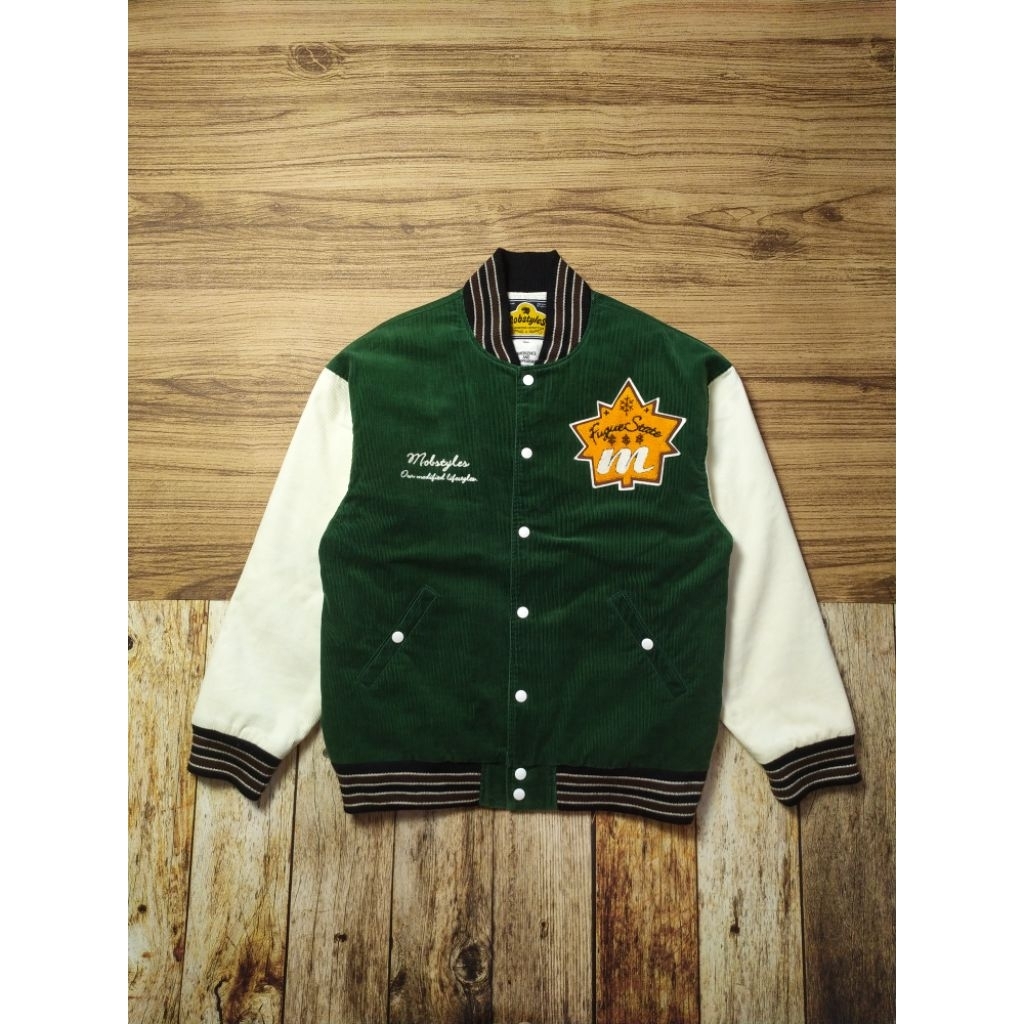 Mobstyles Japan Corduroy Varsity Jakcet