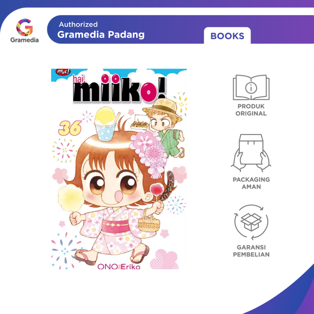 Gramedia Padang - Hai, Miiko 36 - Bookpaper
