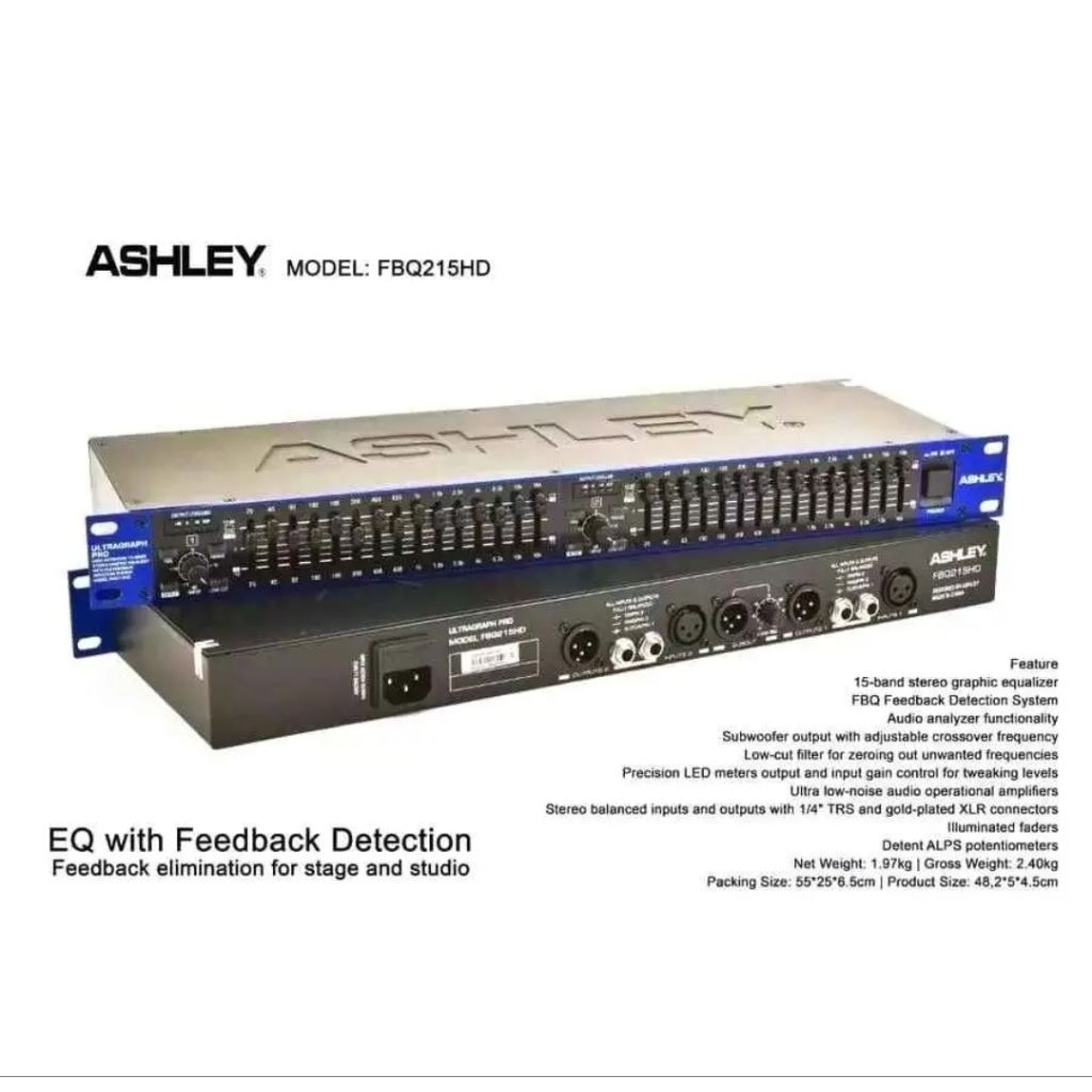 equalizer Ashley fbq215hd equalizer