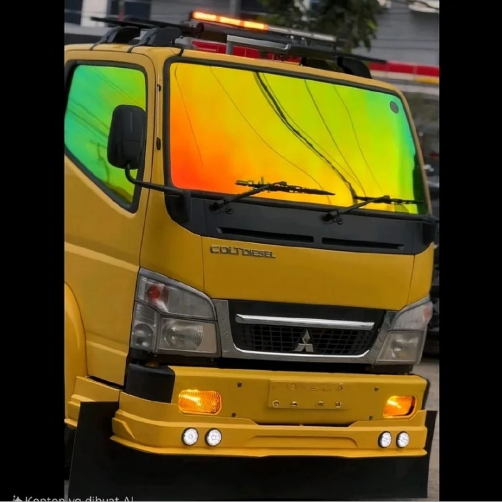 Kaca Filem Bungklon - Chameleon Gold Green Lembayung Pelagi Rainbow Premium Kaca Filem mobil & gedun