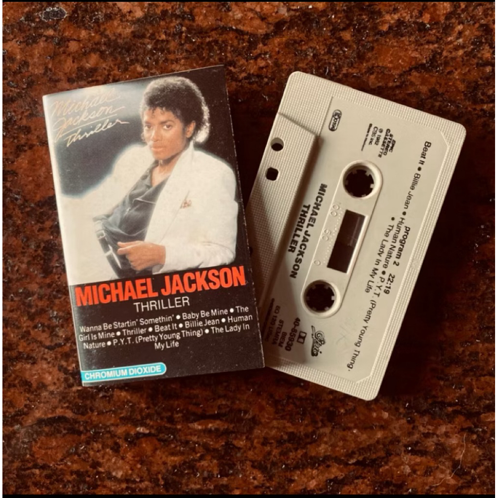 KASET PITA MICHAEL JACKSON - THRILLER - ORIGINAL IMPORT