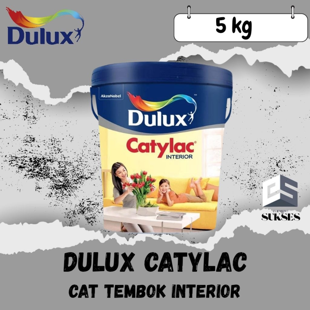 DULUX CATYLAC INTERIOR CAT TEMBOK ANTI JAMUR 5KG
