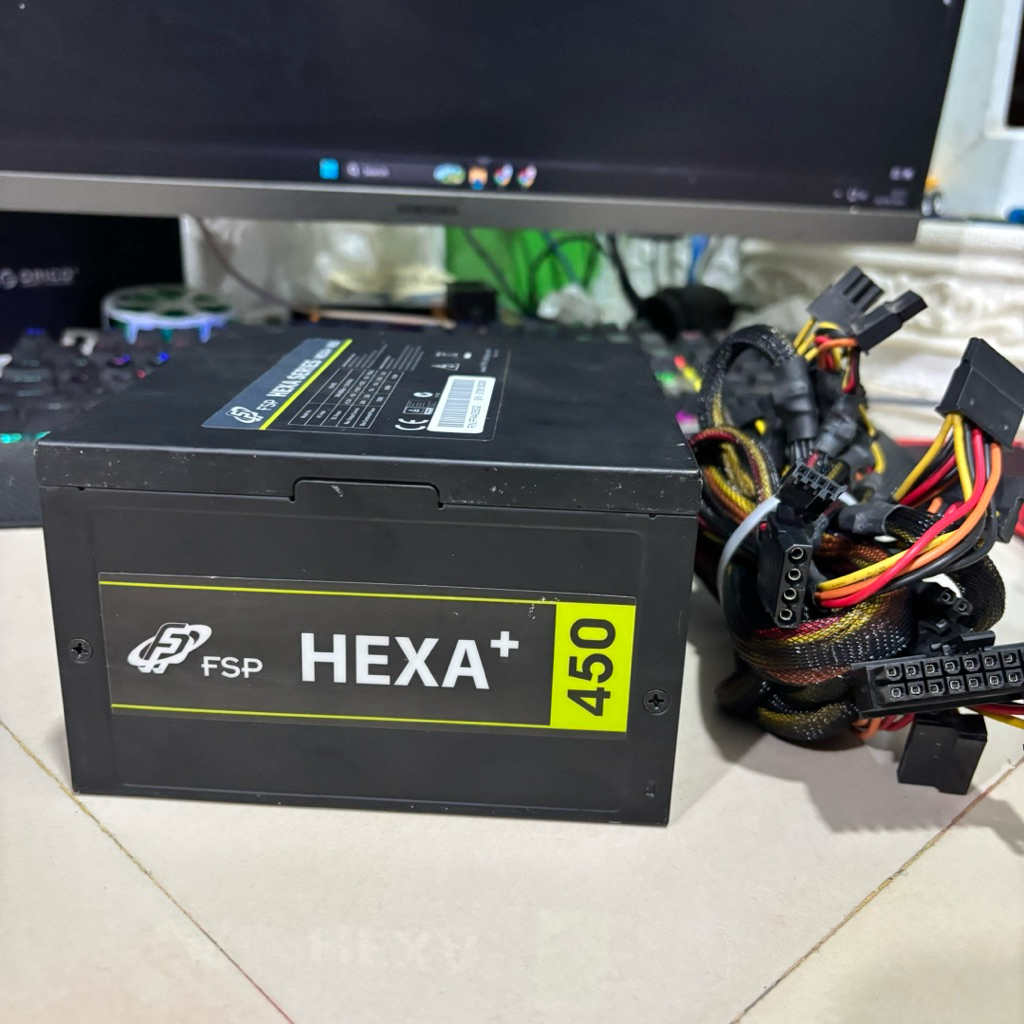PSU GAMING FSP HEXA+ 450W 80+ PLUS