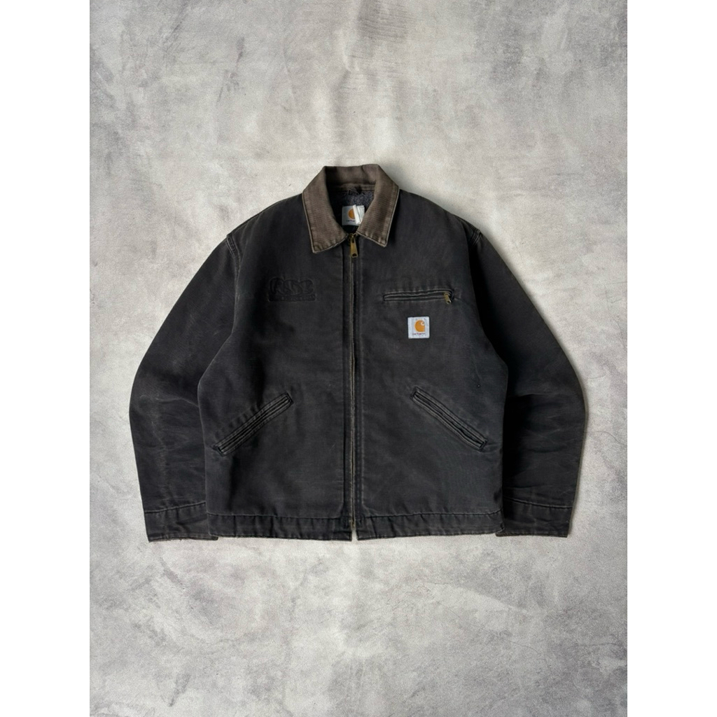 vintage carhartt detroid jacket JB105 size M