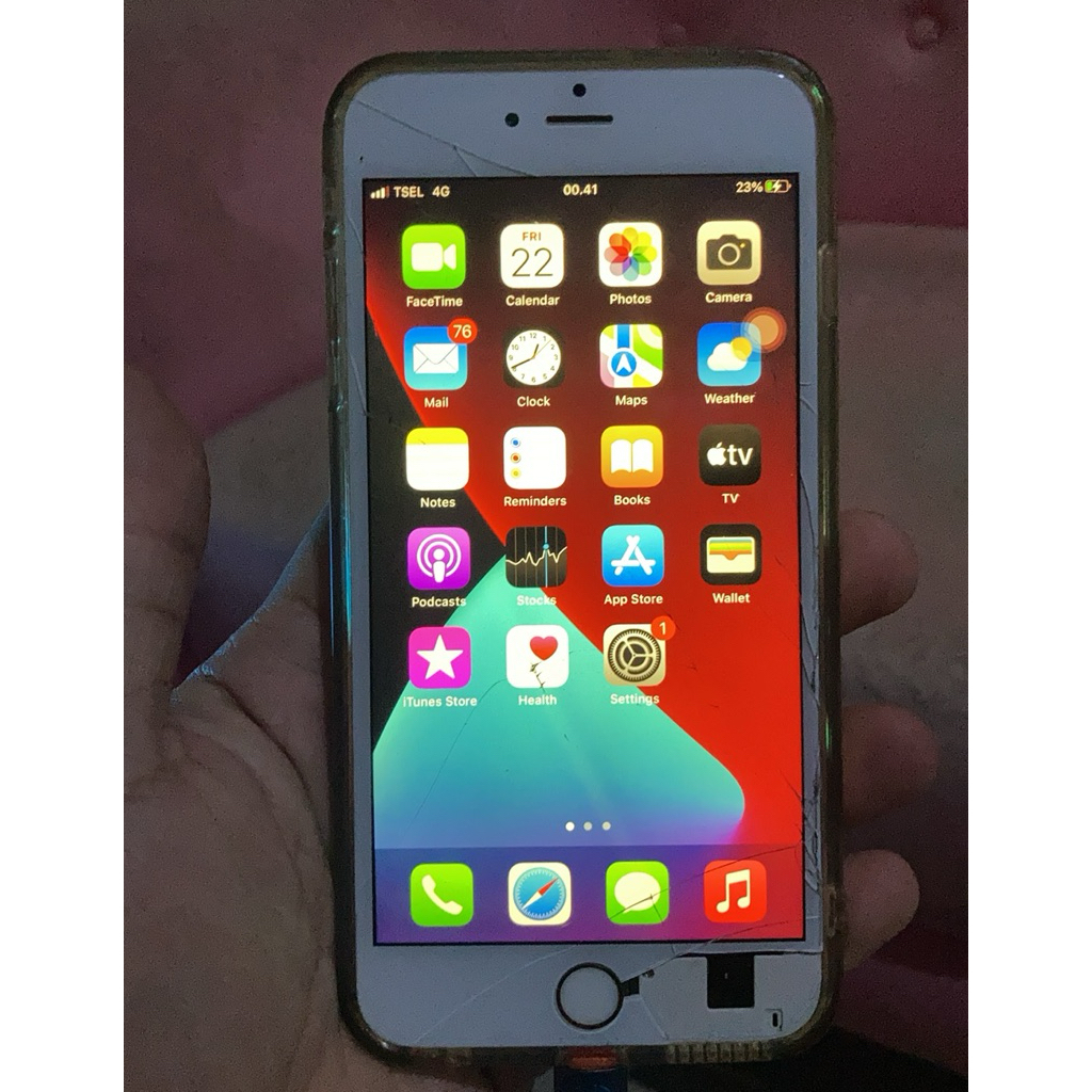 apple iphone 6s plus  6s+  all operator bukan bypass gold 64gb  murah
