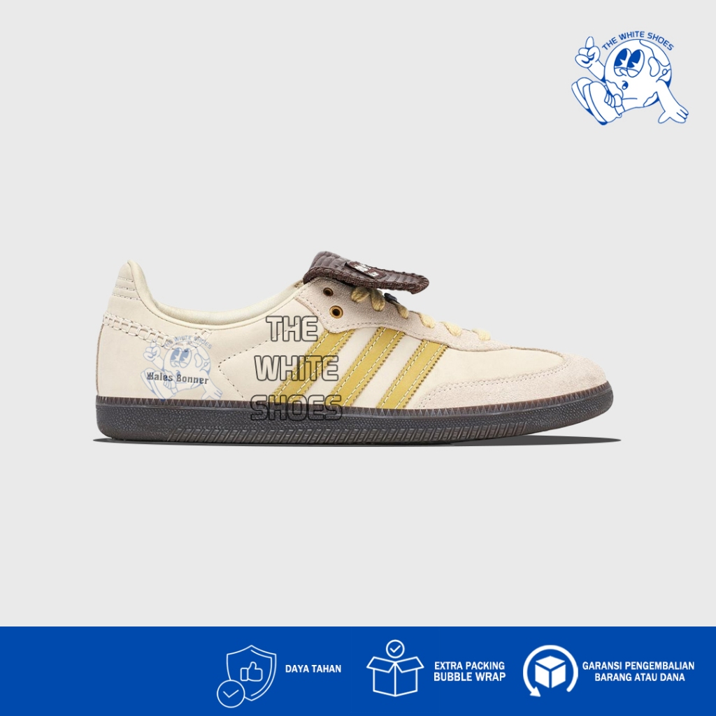 Sepatu Adidas Samba Wales Bonner Nubuck