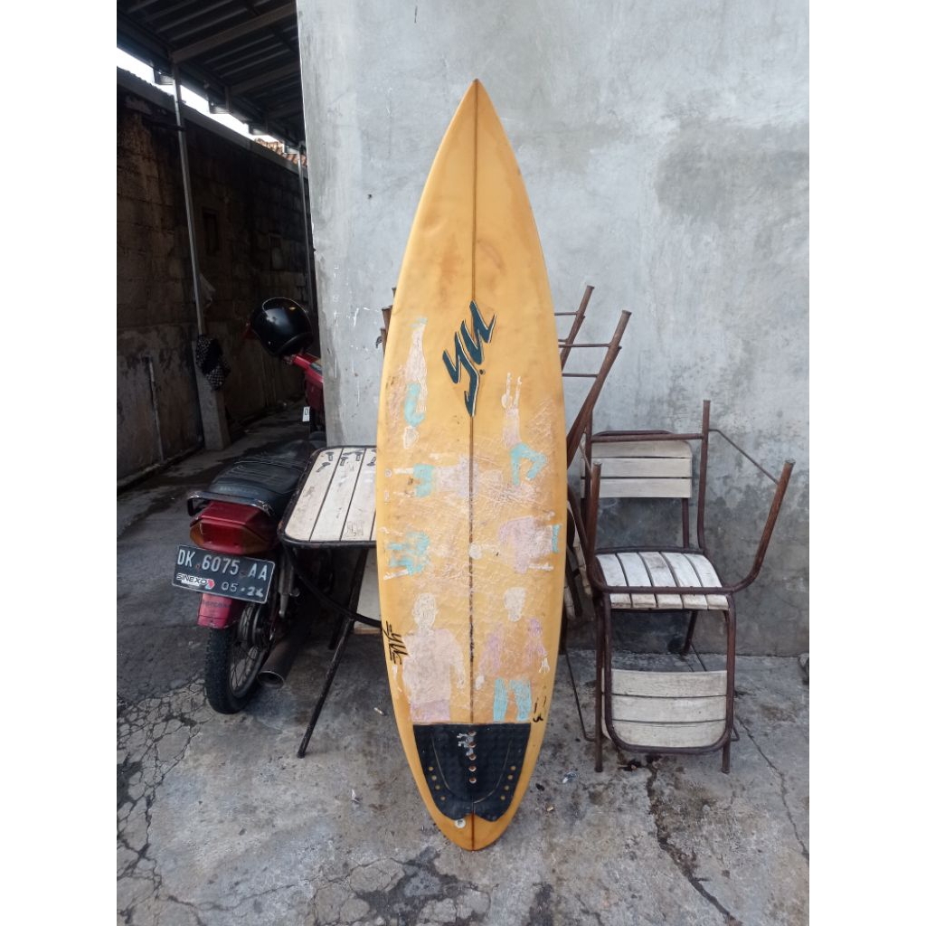 Papan Surfing Size 5'10, Papan Surfing Second, Papan Surfing Murah