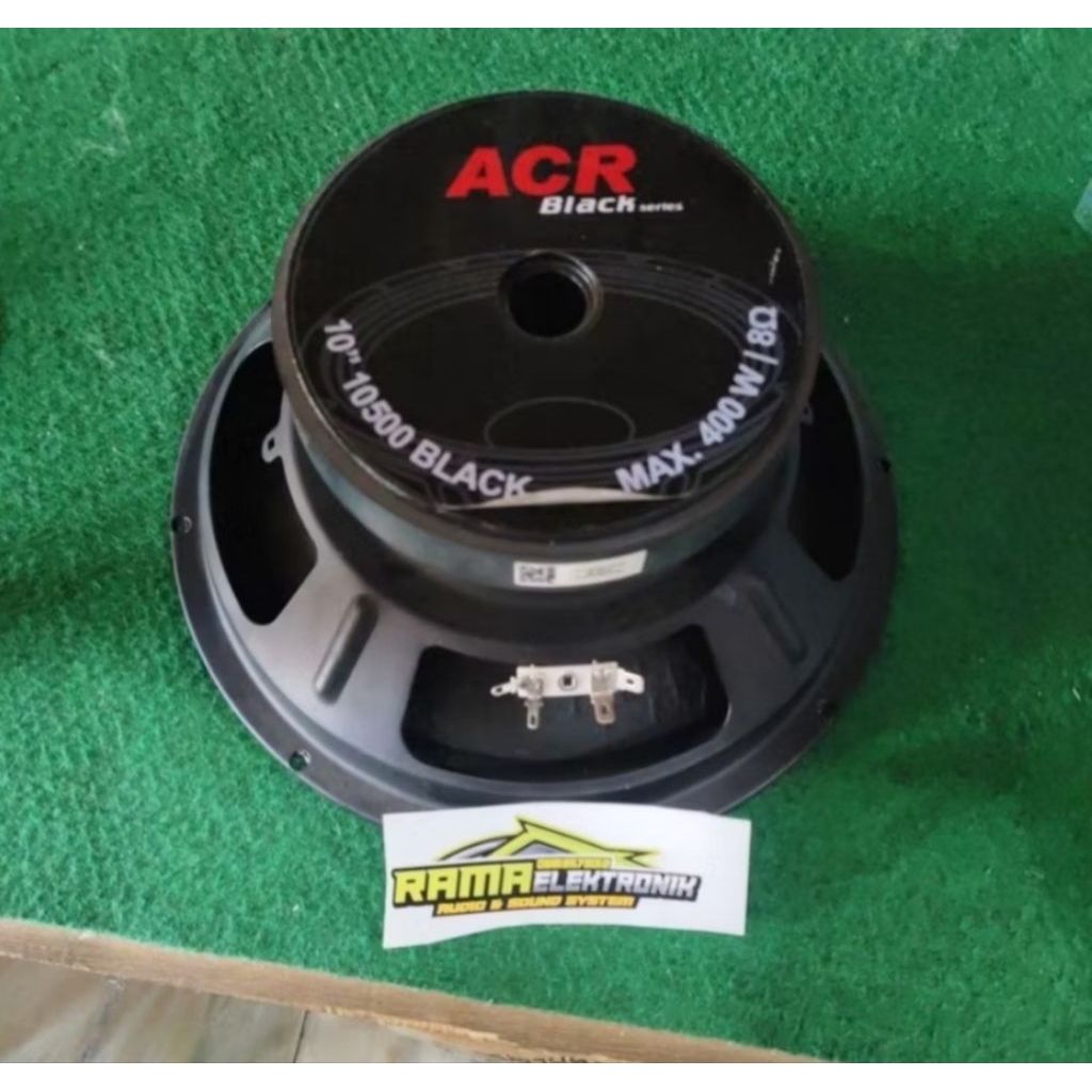 Speaker ACR 10 Inch RCX 10500 - Daya 250 Watt, Impedansi 8 Ohm, Cocok untuk Sound System