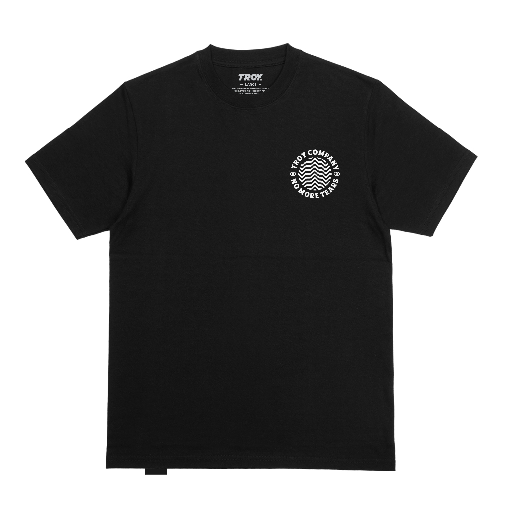 TROY COMPANY Kaos Pria Lengan Pendek - Waves of Calm Tshirt MTD 3369