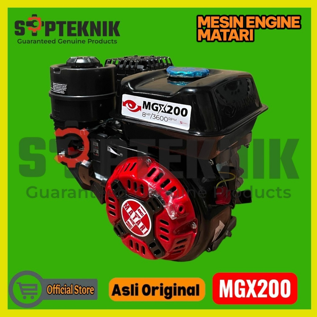 MESIN SERBAGUNA MGX 200 PUTARAN CEPAT MATARI 8HP