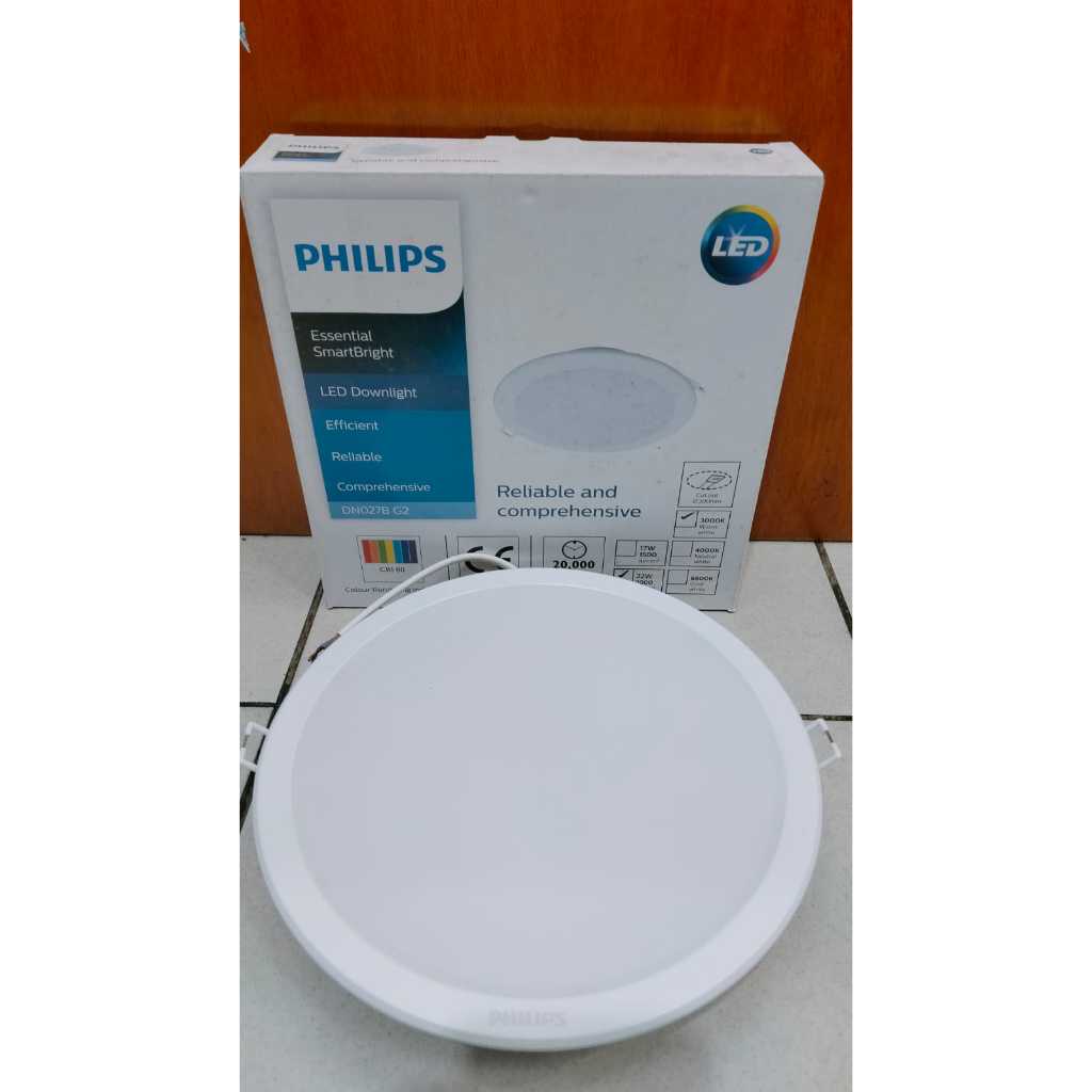 LAMPU DOWNLIGHT PANEL PHILIPS DN027B G2 22W BULAT INBOW LAMPU LED PANEL PLAFON 22W