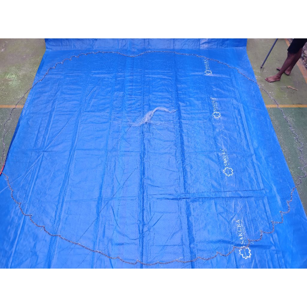 COD JALA IKAN JALA UDANG 2,7 METER FULL MEKAR HABIS BAHAN SENAR 028 SIAP PAKAI JALA SUNGAI JALA KALI