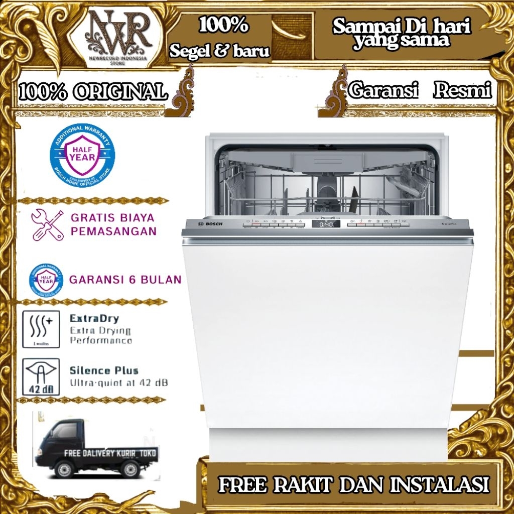 Bosch SMV4HCX19E Mesin Cuci Piring Built In  Dishwasher