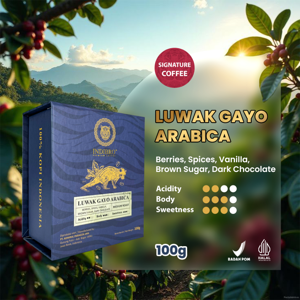Kopi INDIBRO Luwak Gayo