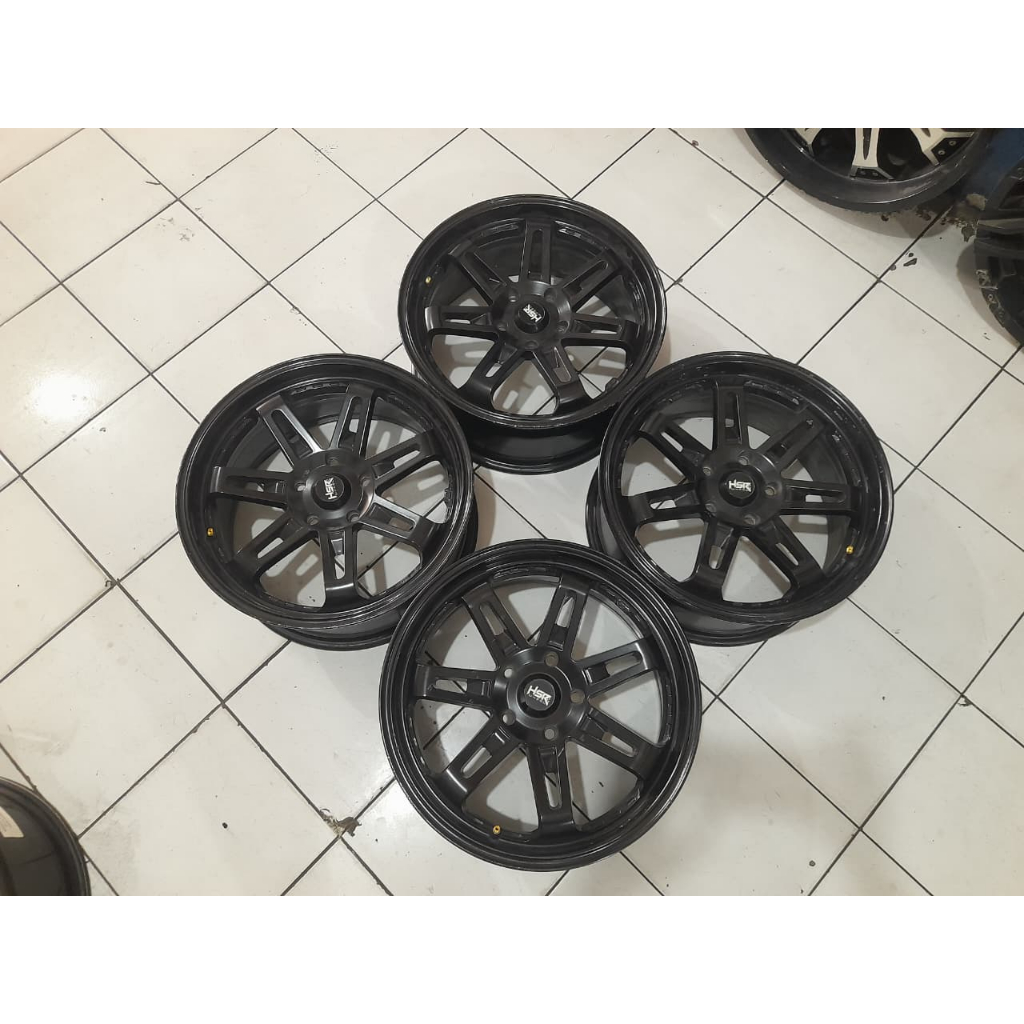 Velg Mobil SECOND RING 17 HSR DAIMON R17 PCD 5X114 COCOK INNOVA HRV CRV XPANDER CAMRY CIVIC DLL