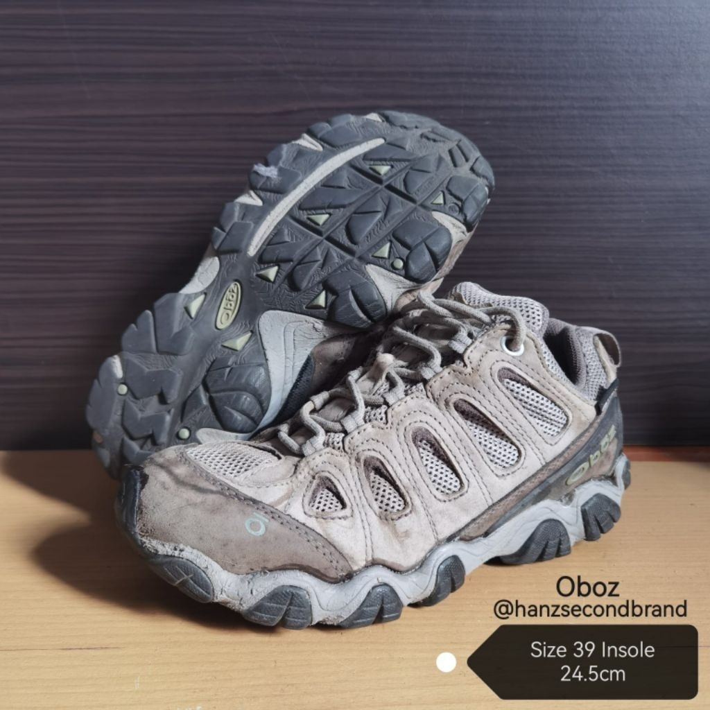 Hanz Second Brand - Sepatu Hiking Oboz Waterproof 39