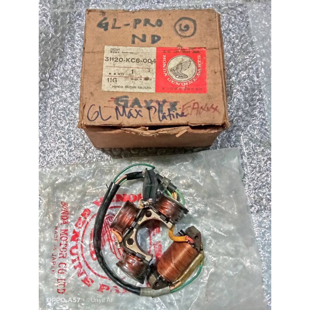 Spul Spol Assy Honda Gl Pro Max Glpro Cb100 Cb125 Gl100 Gl125 Platina