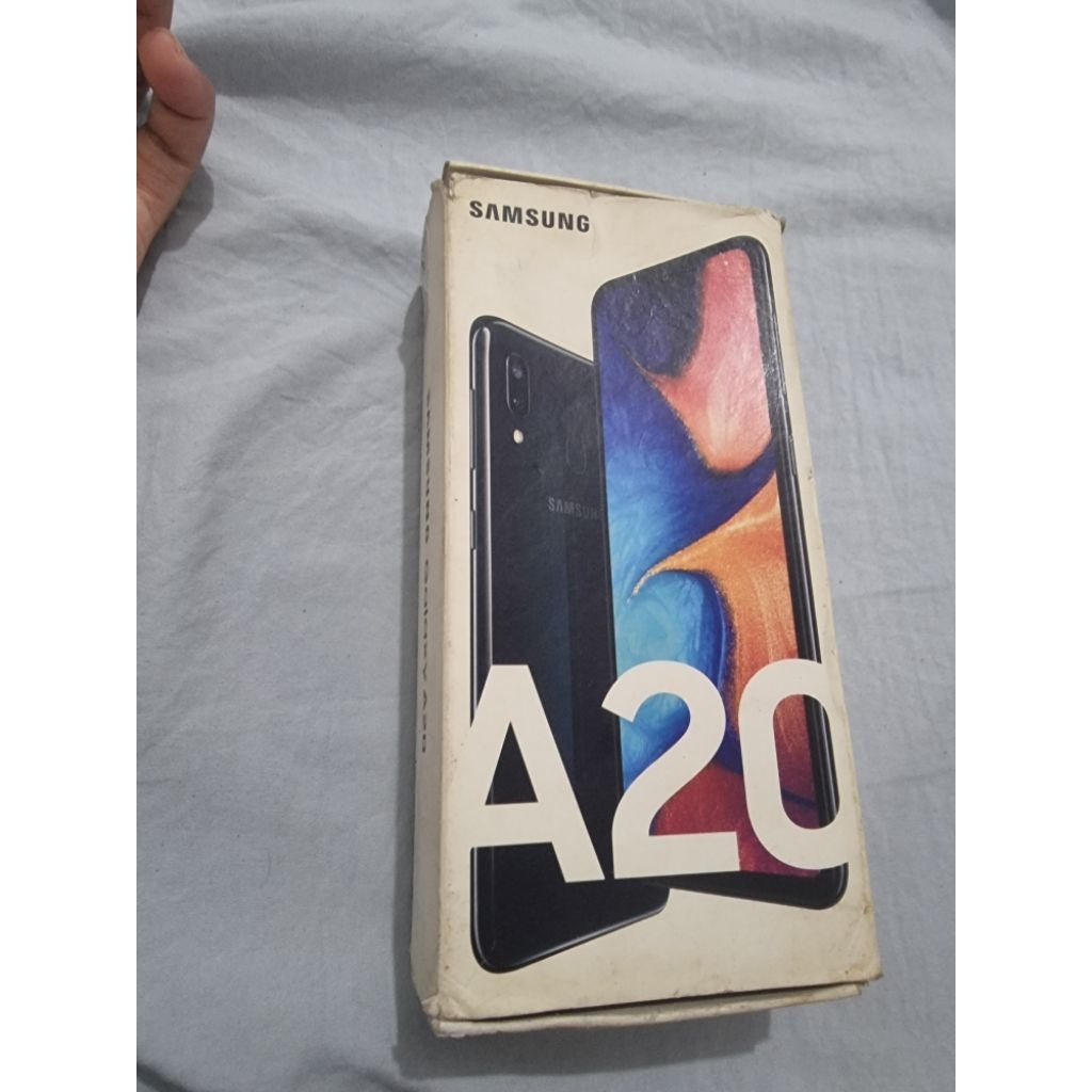 dusbox bekas samsung a20 ori realpict