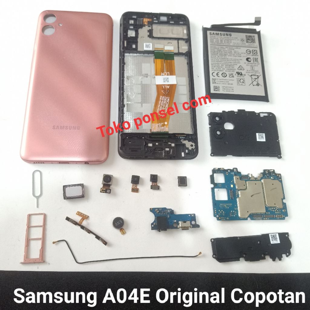 Sparepart Copotan Samsung A04E A042 Second Original normal  buzzer Loudspeaker  tutup mesin atas  tu