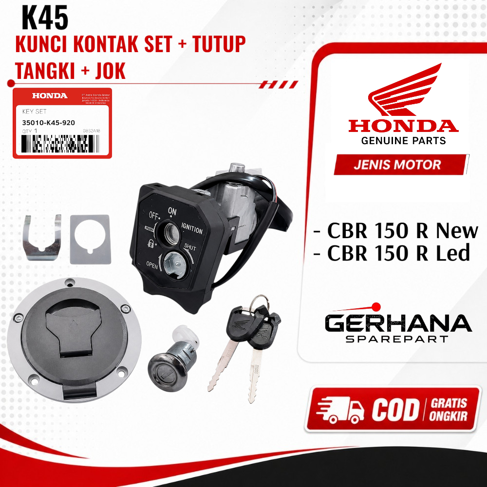 Kunci Kontak CBR 150 R New / CBR 150 R Led K45