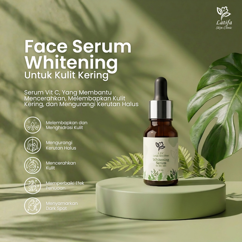 LSC - Latifa Skin Clinic - Serum Whitening Vit C Dry Skin