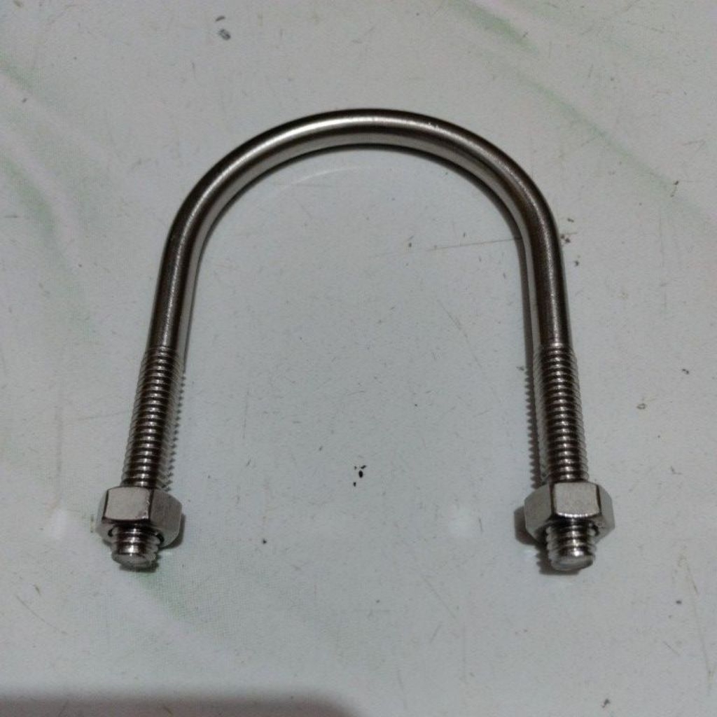 ubolt ss316 2 inch / u bolt 2" stainless ss 316