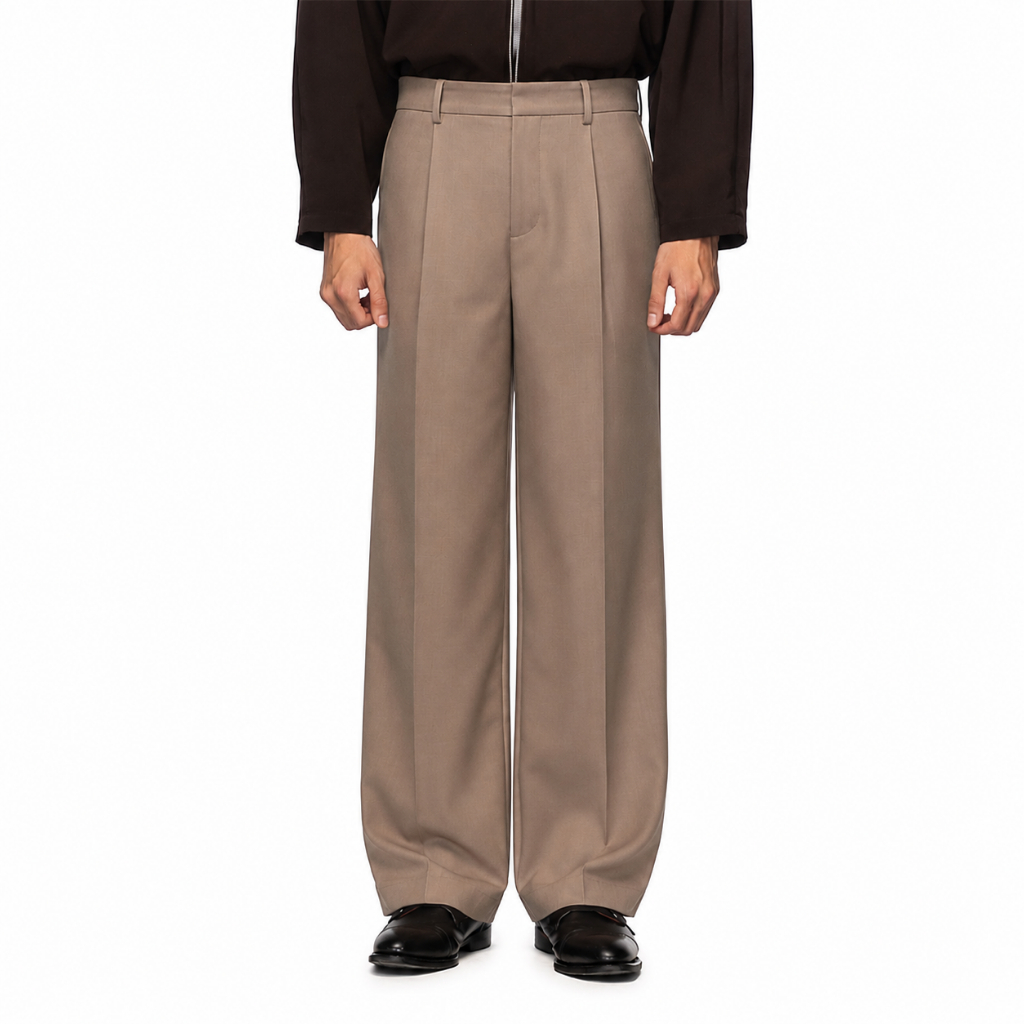 Dizayn - Straight Leg Trousers Celana Lurus Pria Wanita