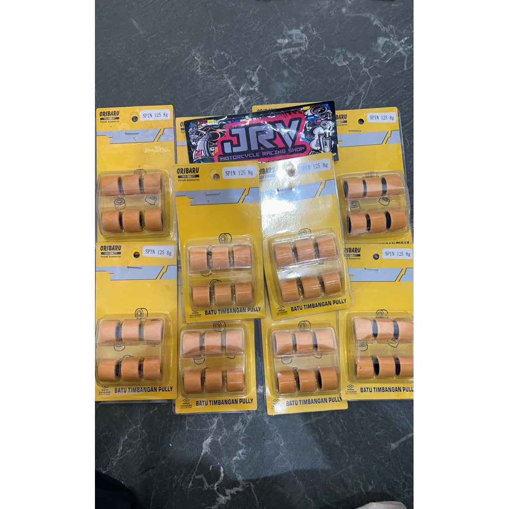 roller racing set SPIN125 VARIO125 VARIO150 8gram isi 6pcs
