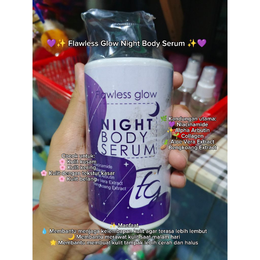 Flawless Glow Night Body Serum