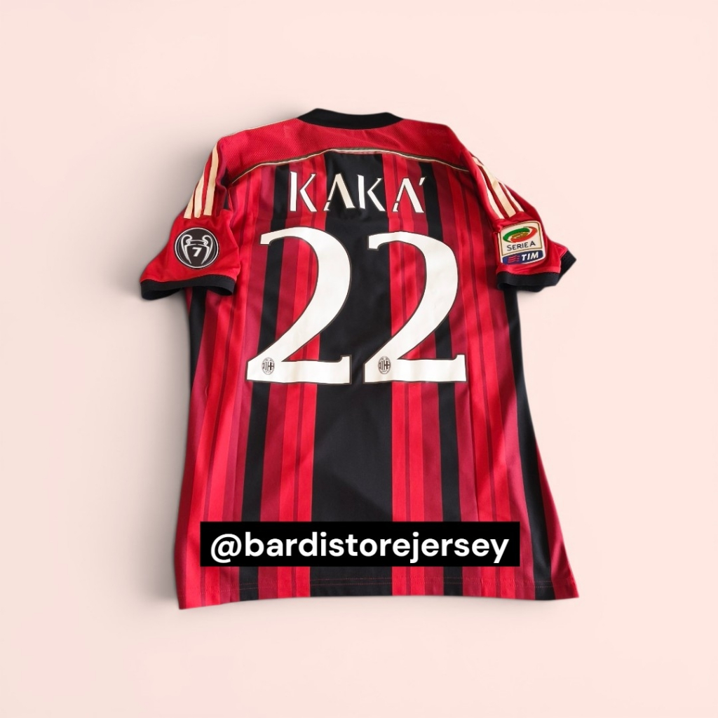Jersey AC Milan Home 2014 Authentic Player Issue Adizero Kaka Original