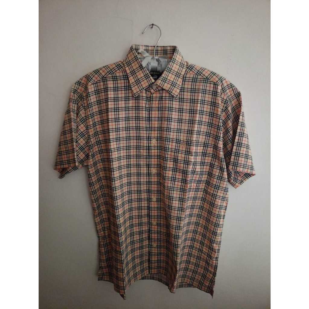 Preloved Kemeja Kotak-kotak Pria Merk Crocodile Ukuran S