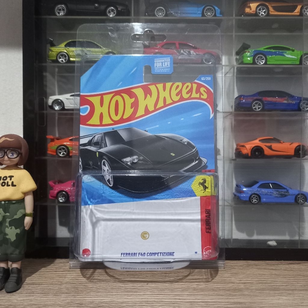 Custom Card Ferrari F40 Competizione Super Treasure Hunt Hot Wheels