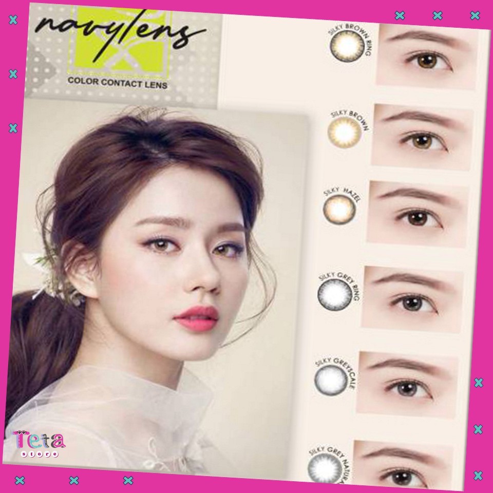 Softlens NAVY LENS SILKY Normal by Omega