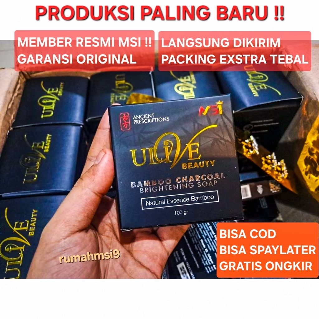 (PRODUKSI TERBARU) AMANAH‼️MEMBER RESMI PREMIUM SABUN BAMBOO MSI SABUN ARANG BAMBOO MSI CHARCOAL Sab