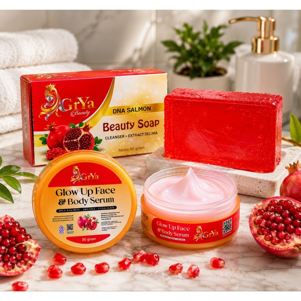 Grya Beauty Paket Hemat cream 30gr & sabun