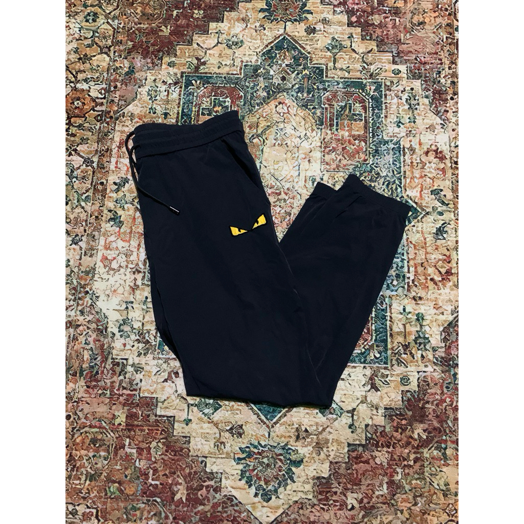 Jogger Nylon Pants Fendi Black