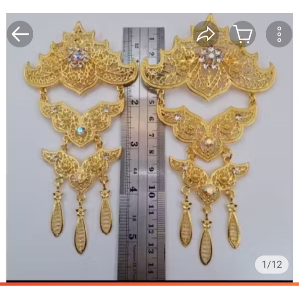 Bros kebaya kutubaru//aksesoris bross