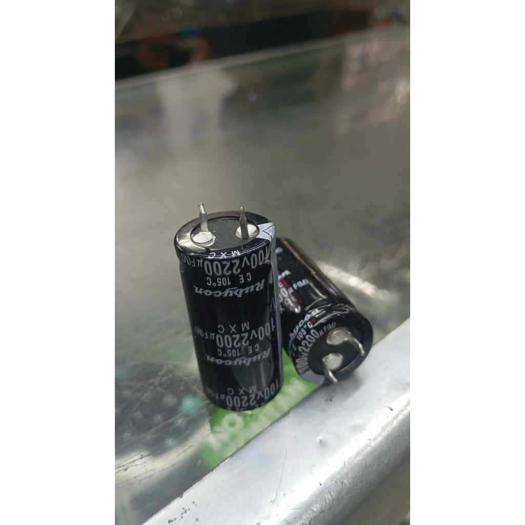 elco 2200uf 100v original