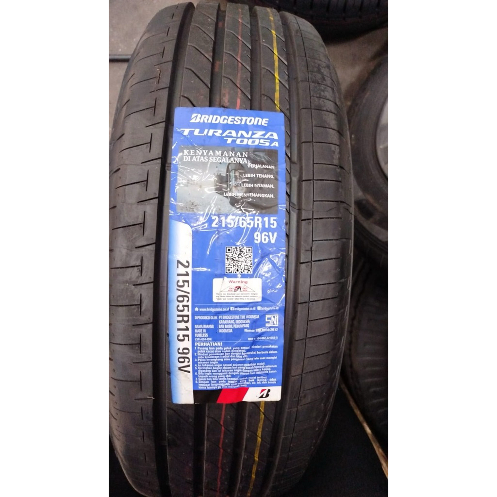 Ban Mobil 215/65 R15 Bridgestone Turanza T005A 215 65 15 harga satuan
