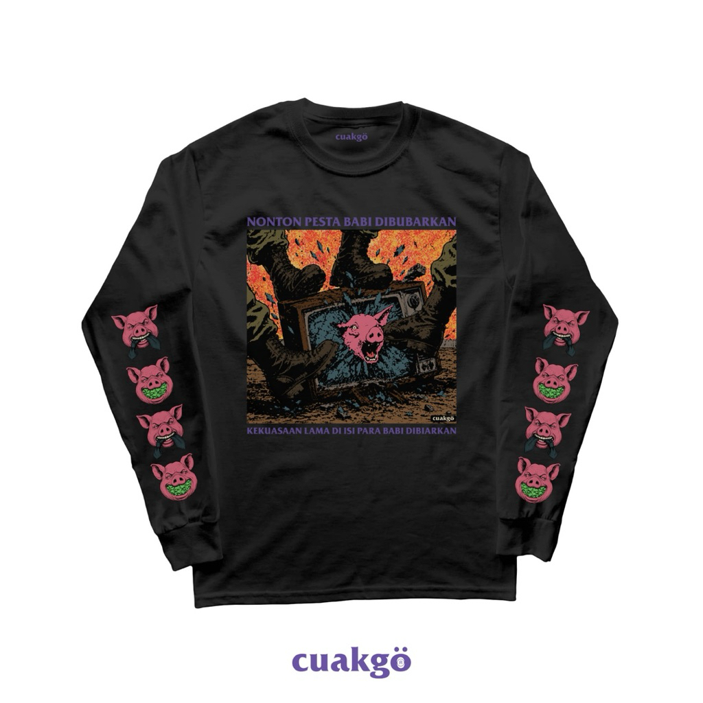 Pesta Babi Regular Long Sleeve Tshirt 20’s
