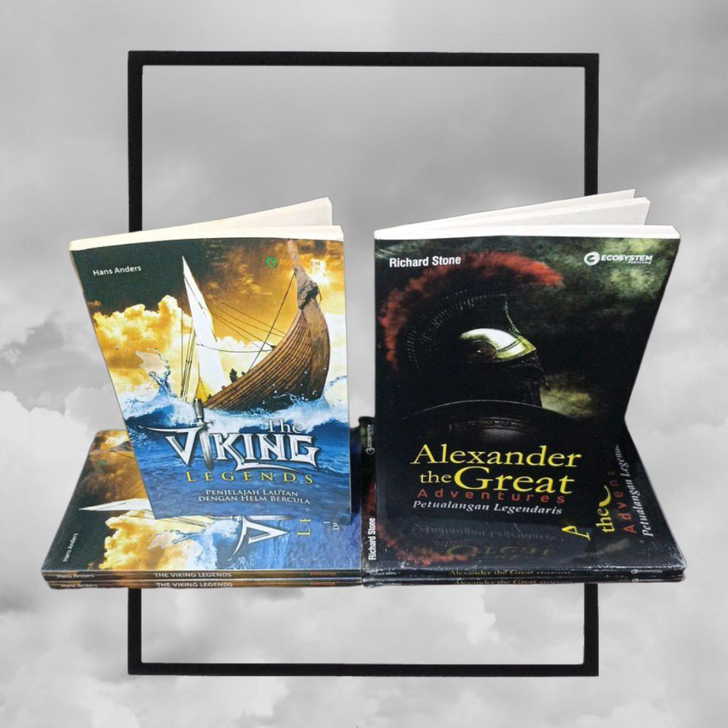 (OBRAL) NOVEL SEJARAH / SASTRA / THE VIKING LEGENDS / ORIGINAL