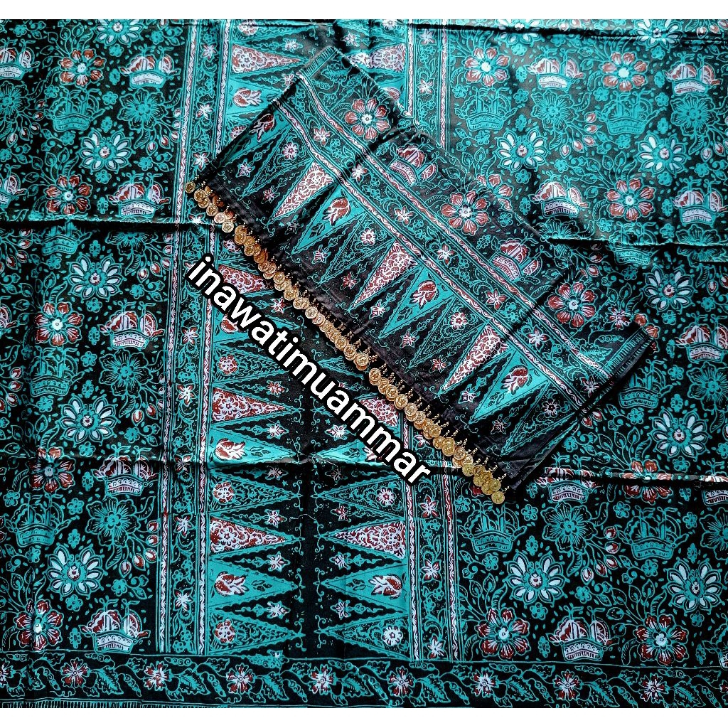kain batik Jambi or tekuluk ronce koin emas