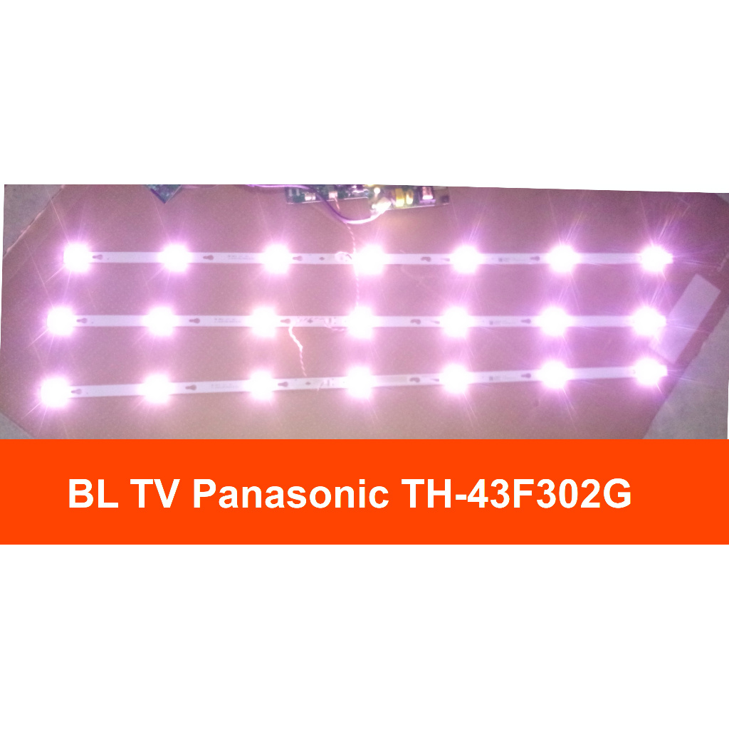 Backlight TV LED Panasonic 43 Inch Model TH-43F302G