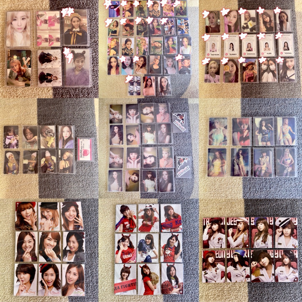 [ DIJUAL PER SET | BACA DESC ] PC PHOTOCARD SNSD GIRLS GENERATION TAEYEON JESSICA JUNG SUNNY TIFFANY