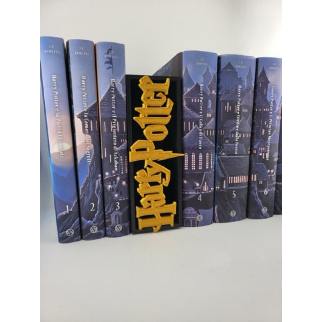 Book Nook 3D Pembatas Buku Bookend Bookshelf End Shelf DIY Harry Potter