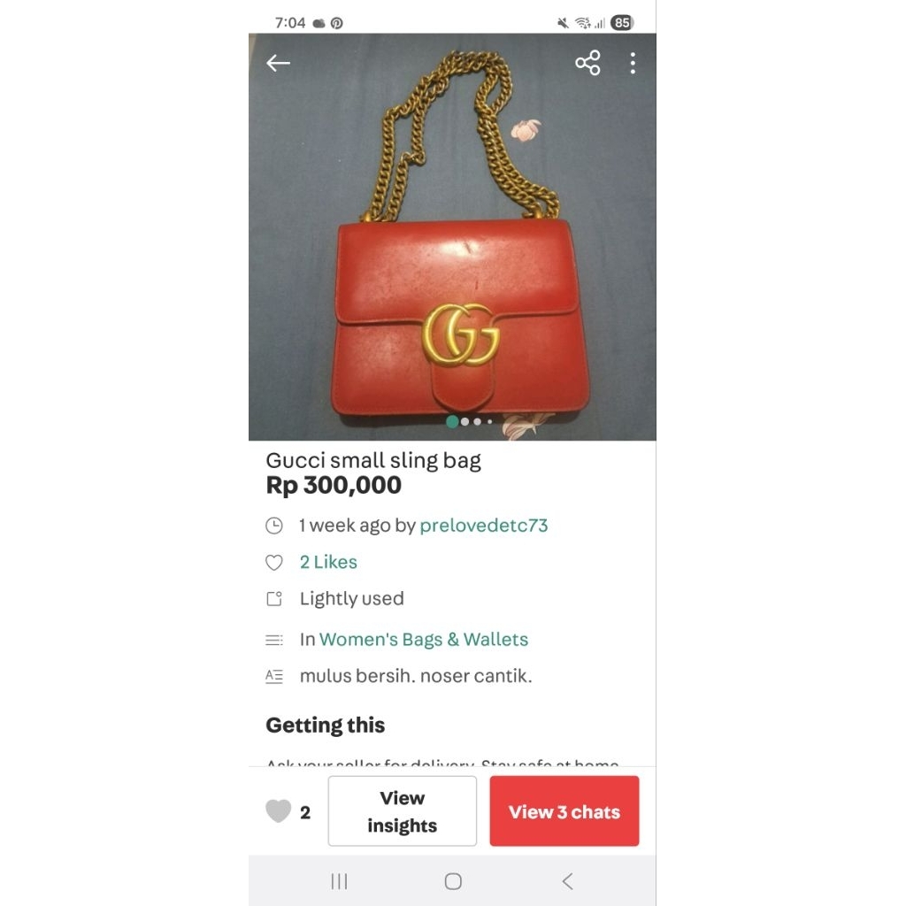 tas gg merah