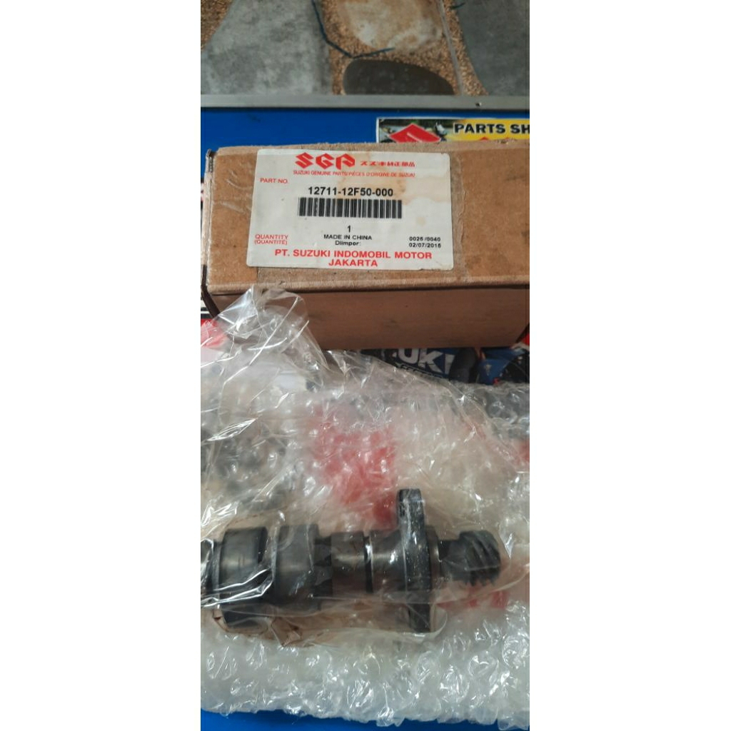 Noken as cam shaft 12711-12F50 suzuki thunder 125 asli suzuki SGP