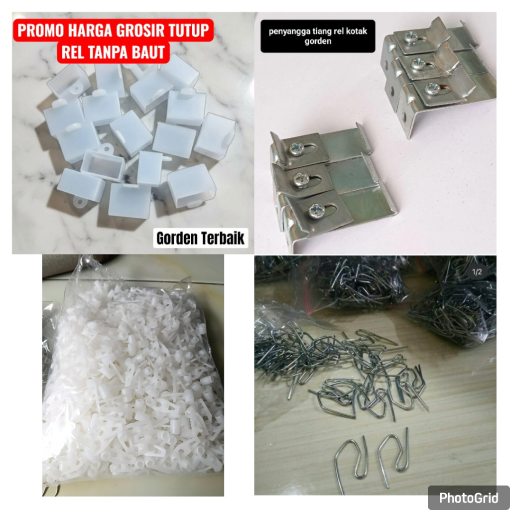 pelengkap vitras kawat s roda vitras penutup vitras kaki penyngga vitras