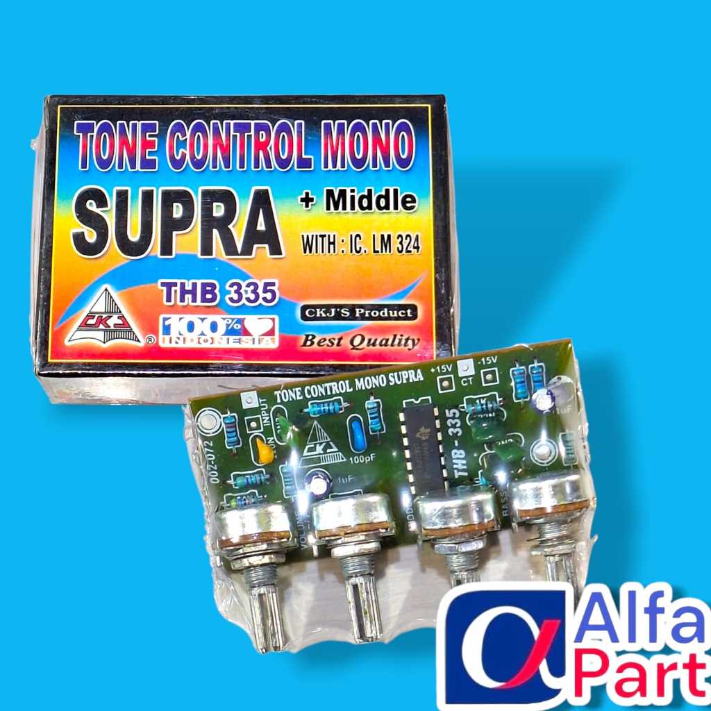 TONE CONTROL MONO MIDDLE SUPRA CKJ THB 335